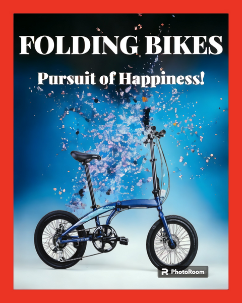 Foldable Bikes - $15 for 2 hours