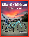 Bike with Child Seat @ $45.00 for whole day
