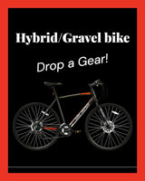 Hybrid/Gravel bikes for 10 hours at $45.00. 24 hrs is $55.00